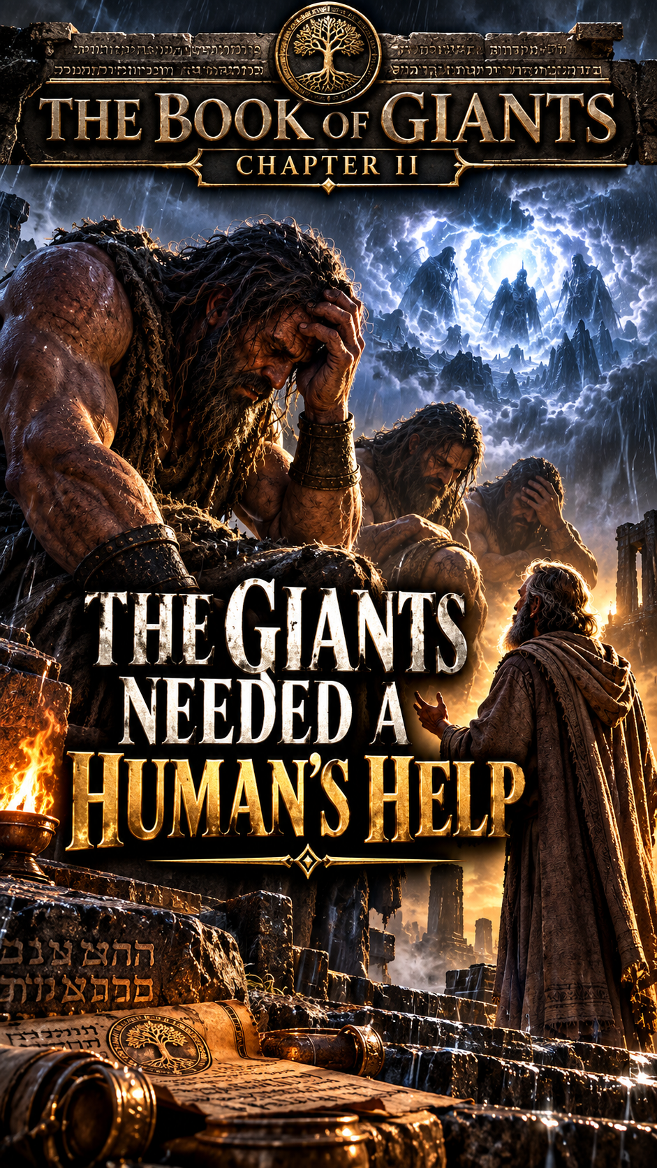 Official Book of Giants Chapter II Reel poster for The Giants Needed a Human's Help