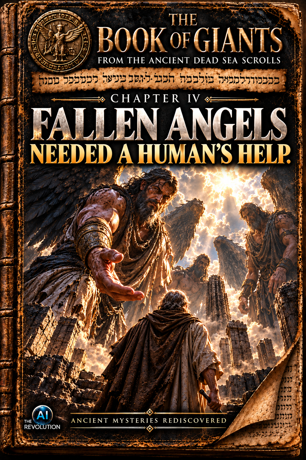 Official Book of Giants Chapter IV Reel poster for Fallen Angels Needed a Human's Help