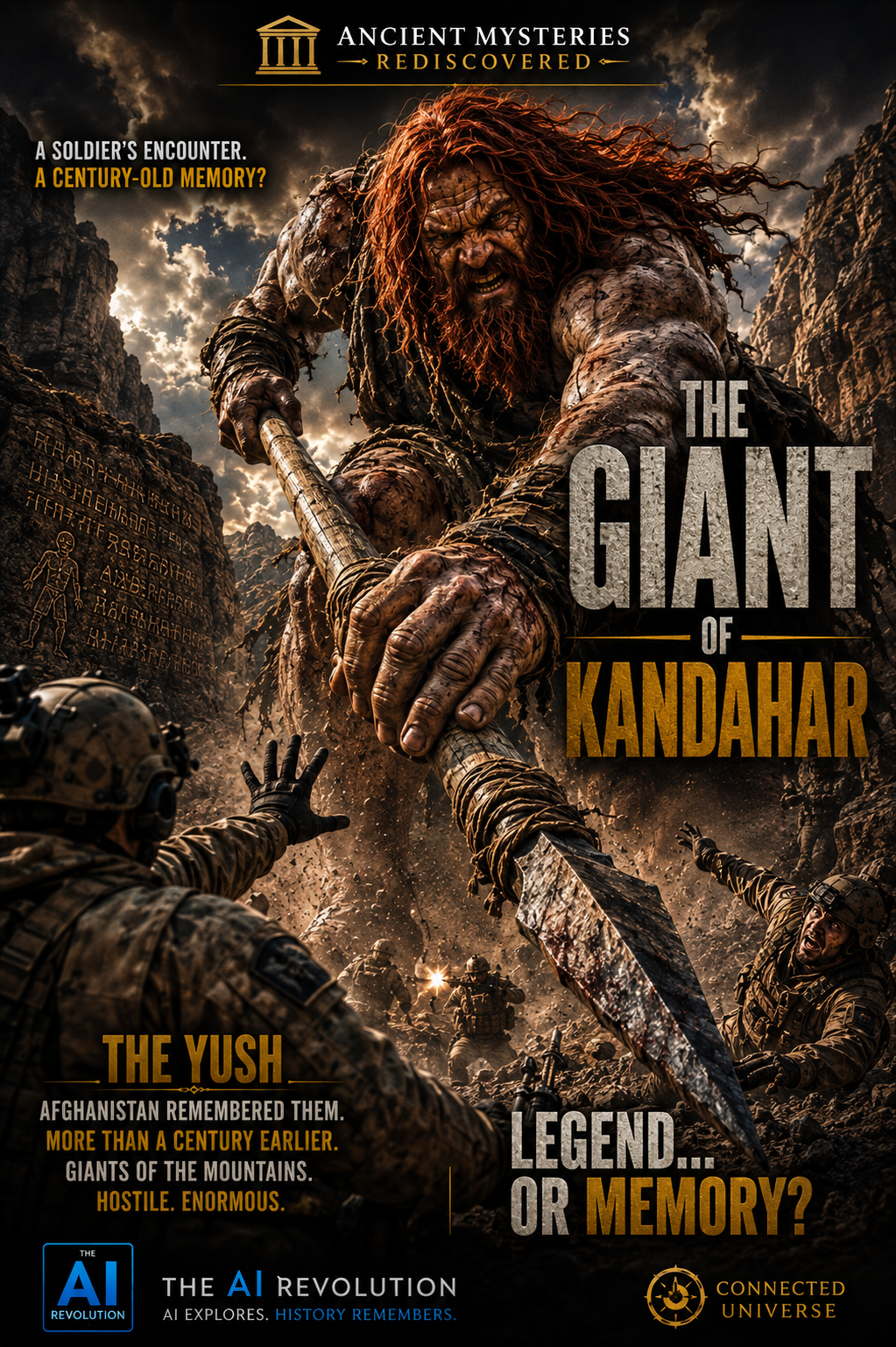 Approved Giant of Kandahar investigation poster